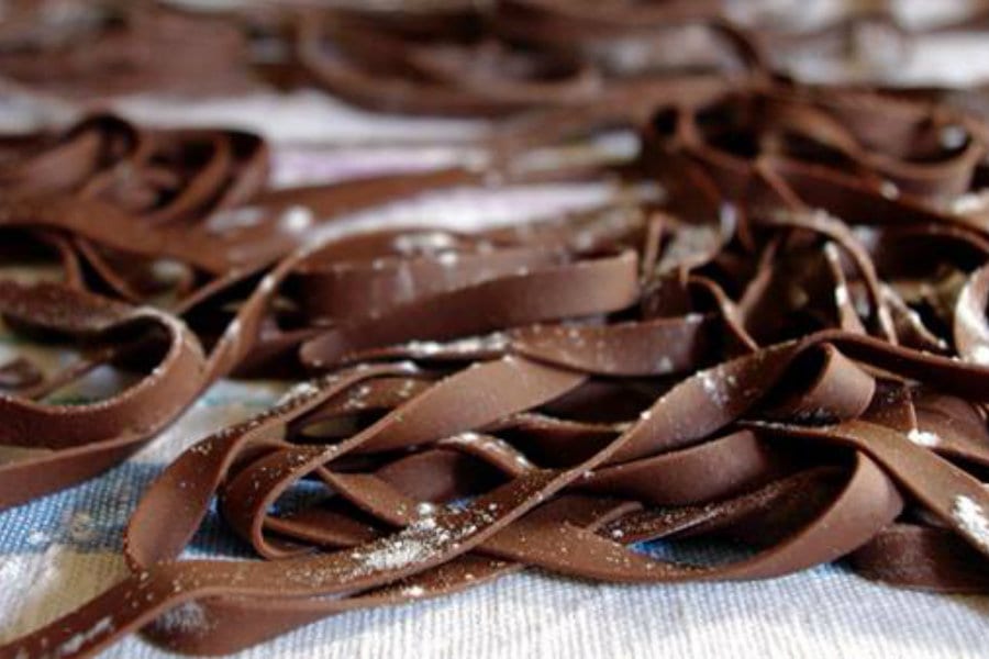 Tagliatelle al cacao - pastificio Sfoglia d'autore