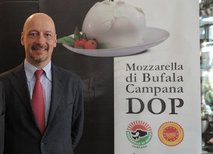 Pier Maria Saccani, direttore del Consorzio mozzarella di bufala campana dop