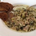 zuppa peccora e verdure abruzzese