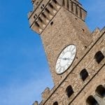 Firenze la torre di Palazzo Vecchio