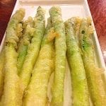 asparagi in tempura
