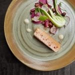 Gramercy Tavern Sea Trout Cabbage Radish and Bacon_Signe Birck