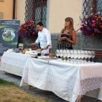 Residence Blumental- Lo chef Antonio Labriola assieme a Lorella Pellissier