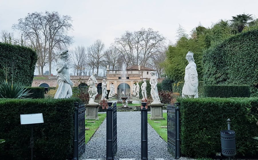 il giardino di Palazzo Pfanner