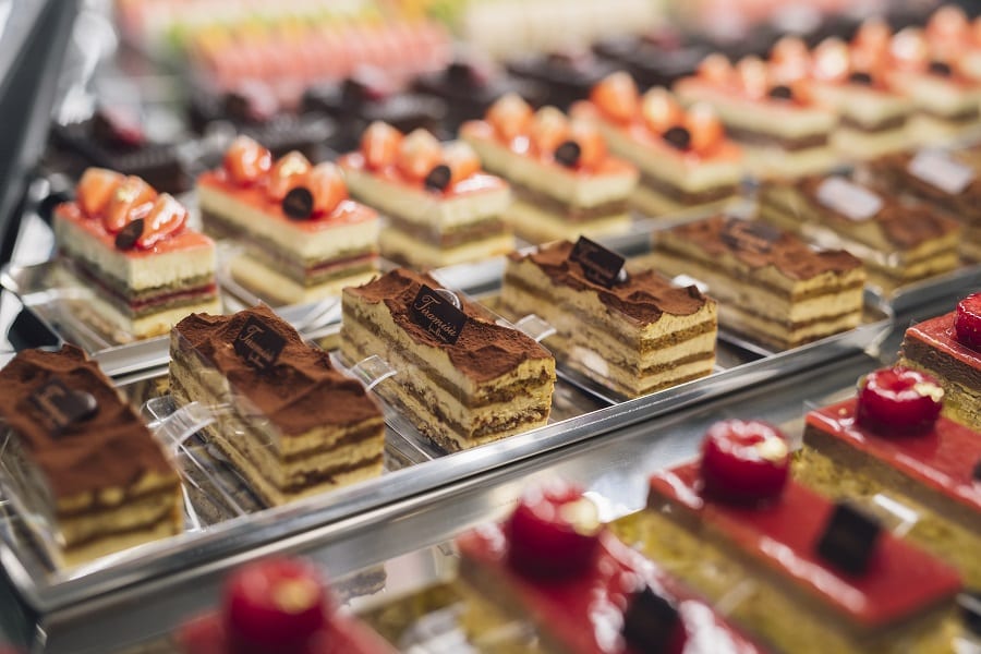Monoporzioni dessert nel banco di Iginio Massari