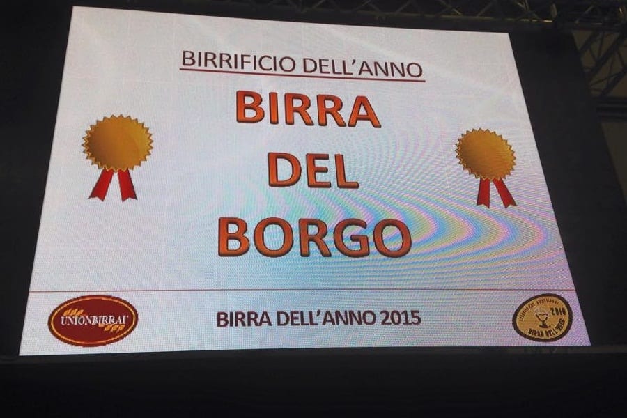 Premio Birra dell'Anno 2015 a Rimini. Tutti i vincitori della competizione che premia la cultura brassicola di qualità. Trionfa Birra del Borgo