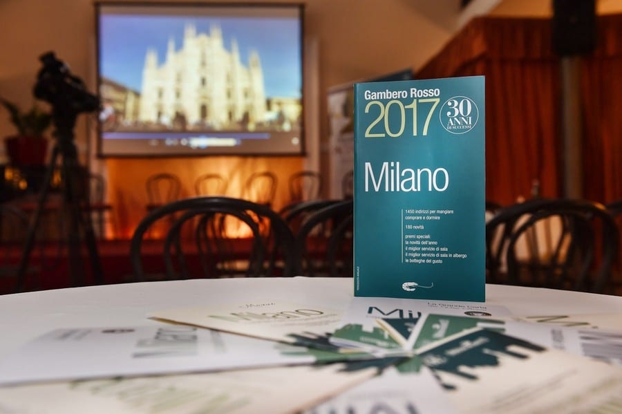 Guida Milano 2017 del Gambero Rosso. La gallery della premiazione all'Osteria del Treno