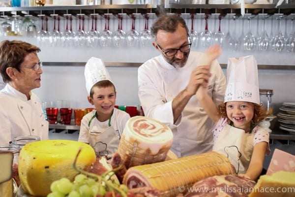 Bambini in cucina: piccoli chef in erba a Modena per Cuochi per un giorno. Con i grandi nomi della ristorazione italiana