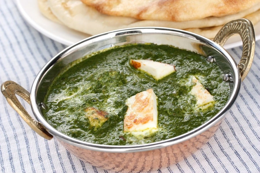 Palak paneer